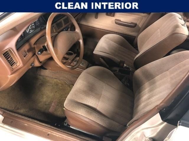 1991 Gold Toyota Corolla Sedan