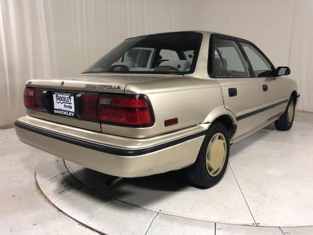 1991 Gold Toyota Corolla Sedan