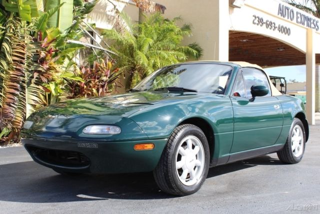 1991 Green Mazda MX-5 Miata