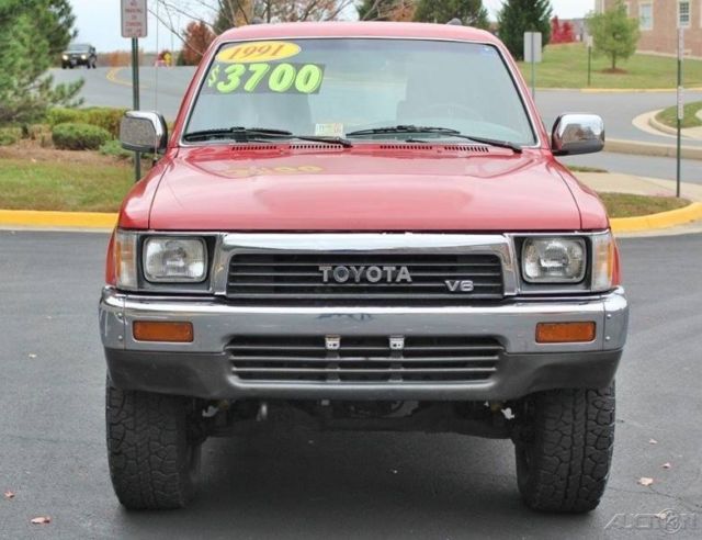 1991 Red Toyota 4Runner
