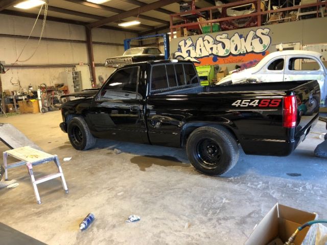 1991 Black Chevrolet C/K Pickup 1500 Standard Cab Pickup