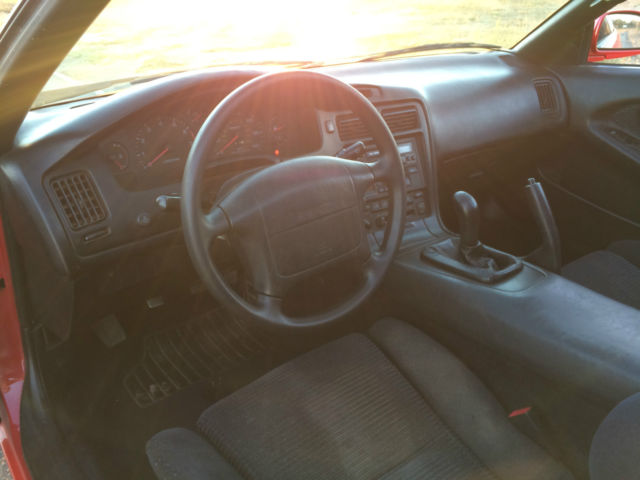 1991 Red Toyota MR2 Coupe
