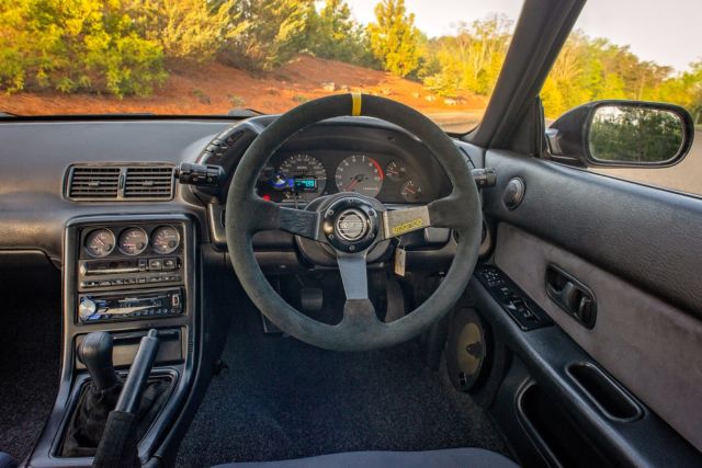 1991 Black Nissan Skyline Coupe