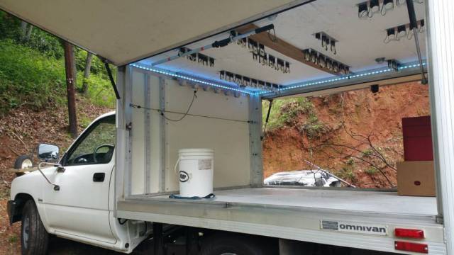 1991 White Toyota Tacoma pickup