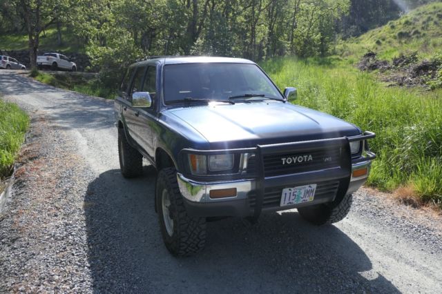 1991 Blue Toyota 4Runner SUV