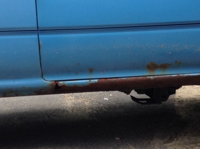 1991 Blue Toyota Pickup Extended Cab Pickup