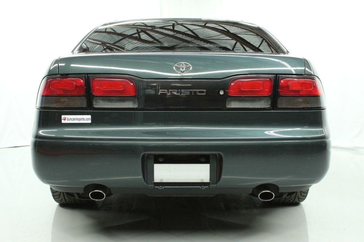 1991 Green Toyota Aristo Sedan