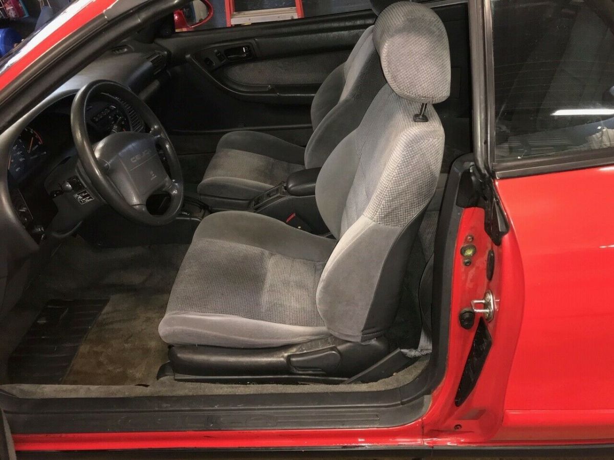 1991 Red Toyota Celica Convertible