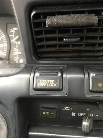 1991 Red Toyota Land Cruiser SUV