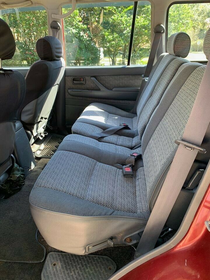 1991 Burgundy Toyota Land Cruiser SUV