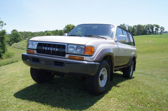 1991 Brown Toyota Land Cruiser SUV