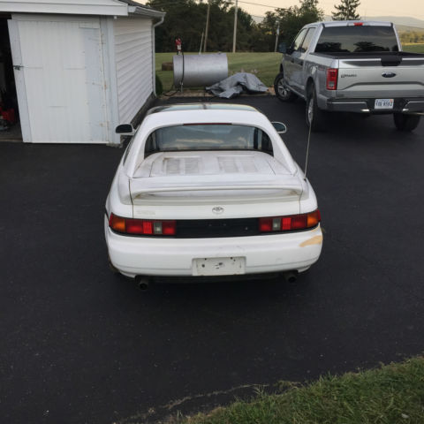 1991 White Toyota MR2 Coupe
