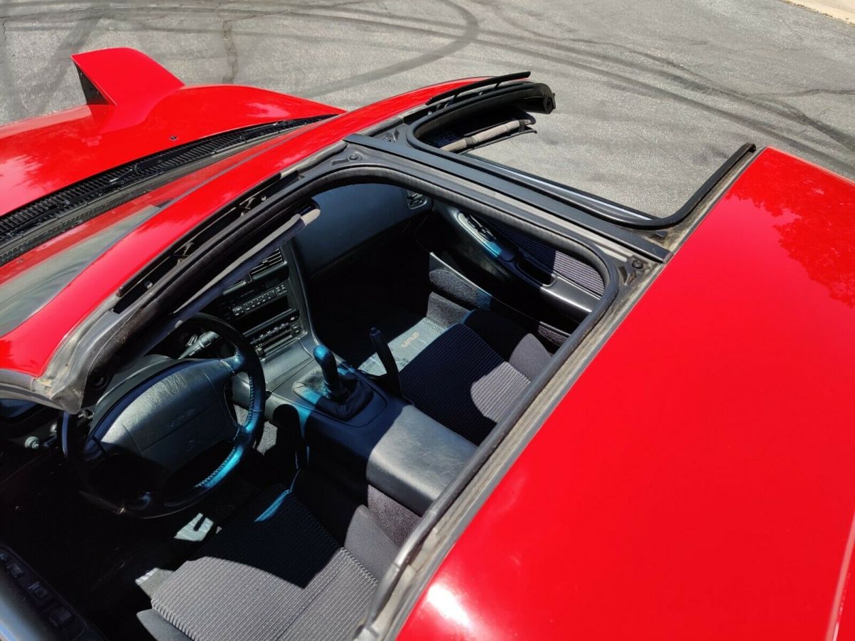 1991 Crimson Red Toyota MR2 Coupe