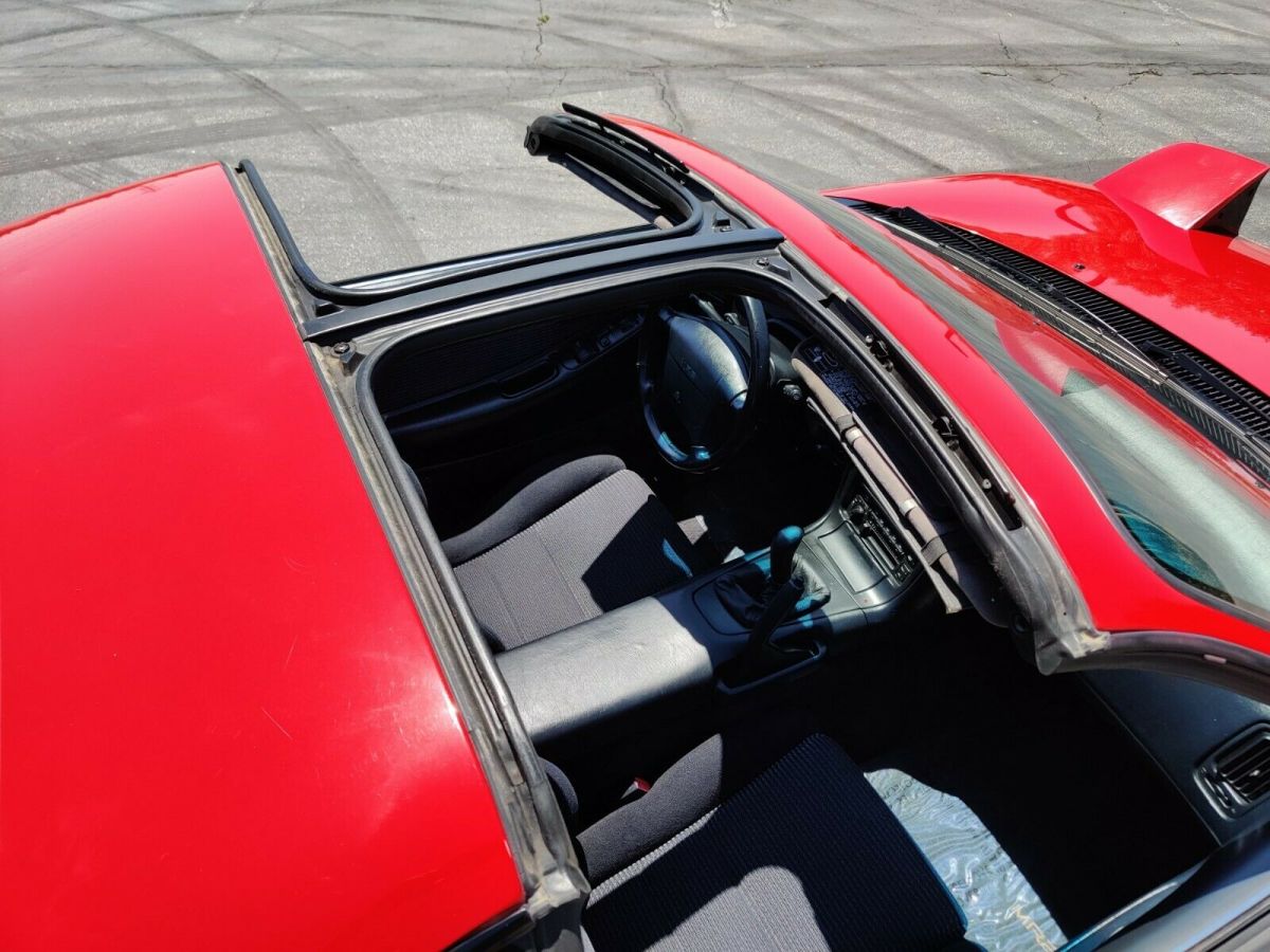 1991 Crimson Red Toyota MR2 Coupe