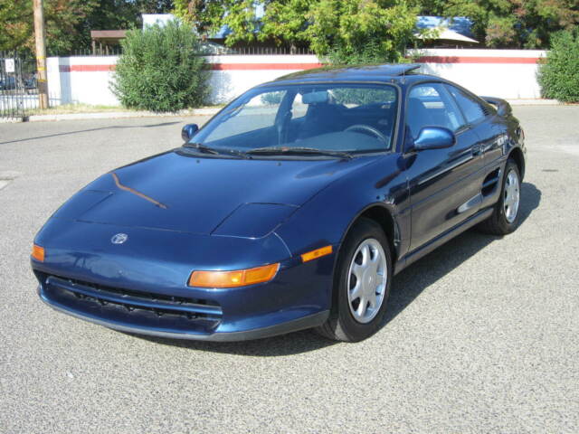 1991 Blue Toyota MR2 Coupe