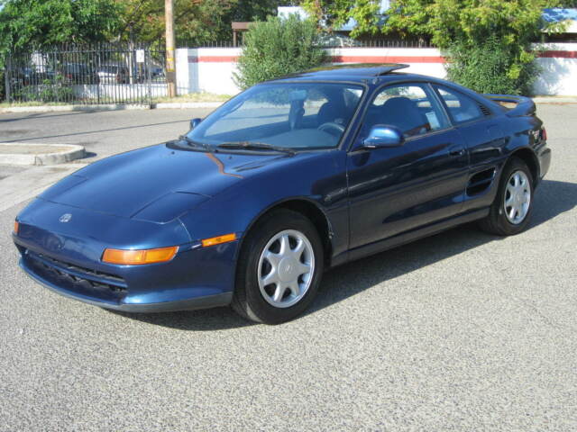 1991 Blue Toyota MR2 Coupe