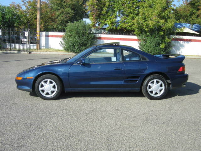 1991 Blue Toyota MR2 Coupe