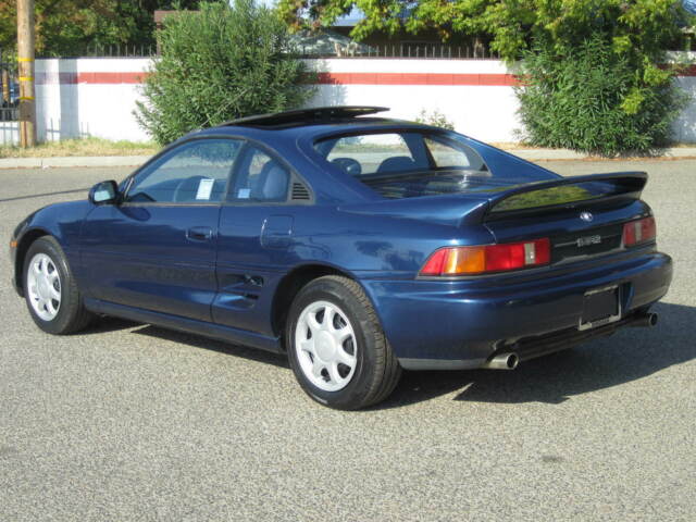 1991 Blue Toyota MR2 Coupe