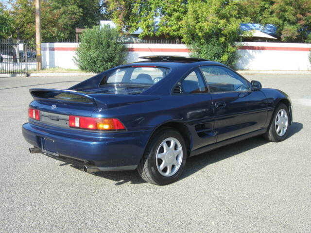 1991 Blue Toyota MR2 Coupe