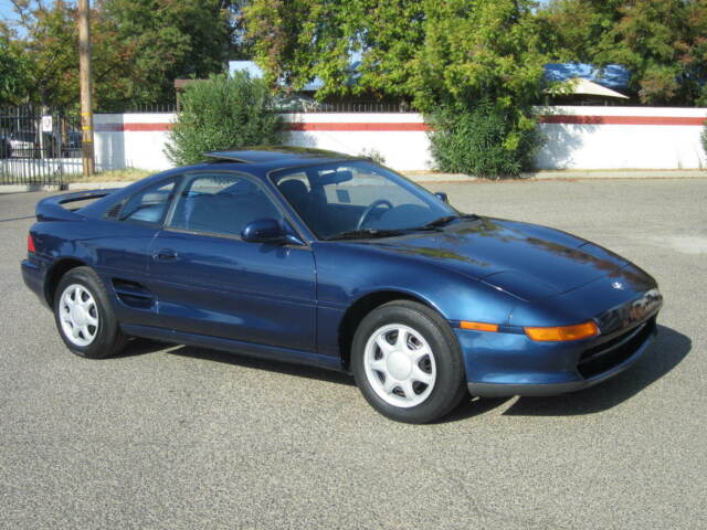 1991 Blue Toyota MR2 Coupe