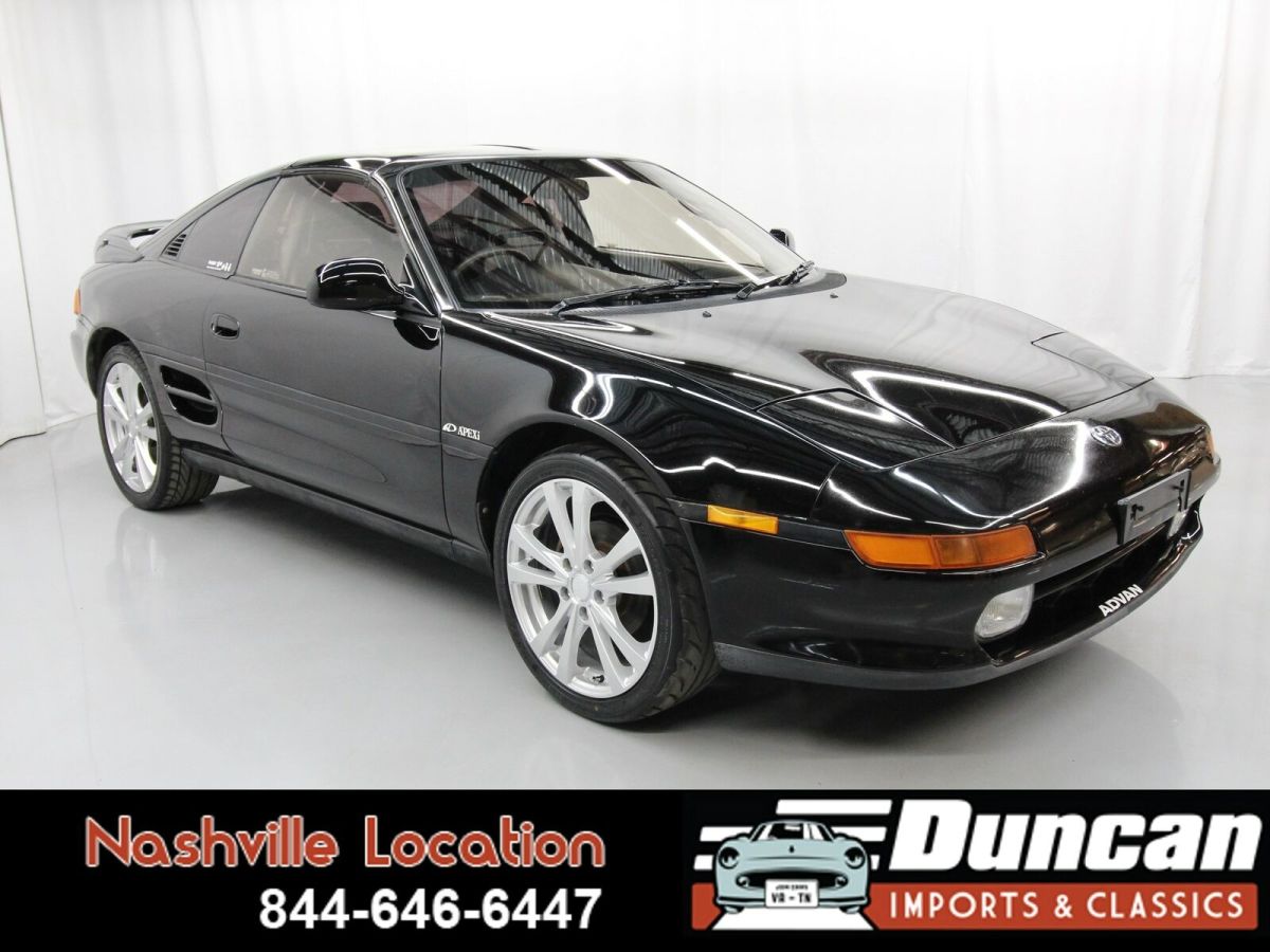 1991 Black Toyota MR2 Coupe