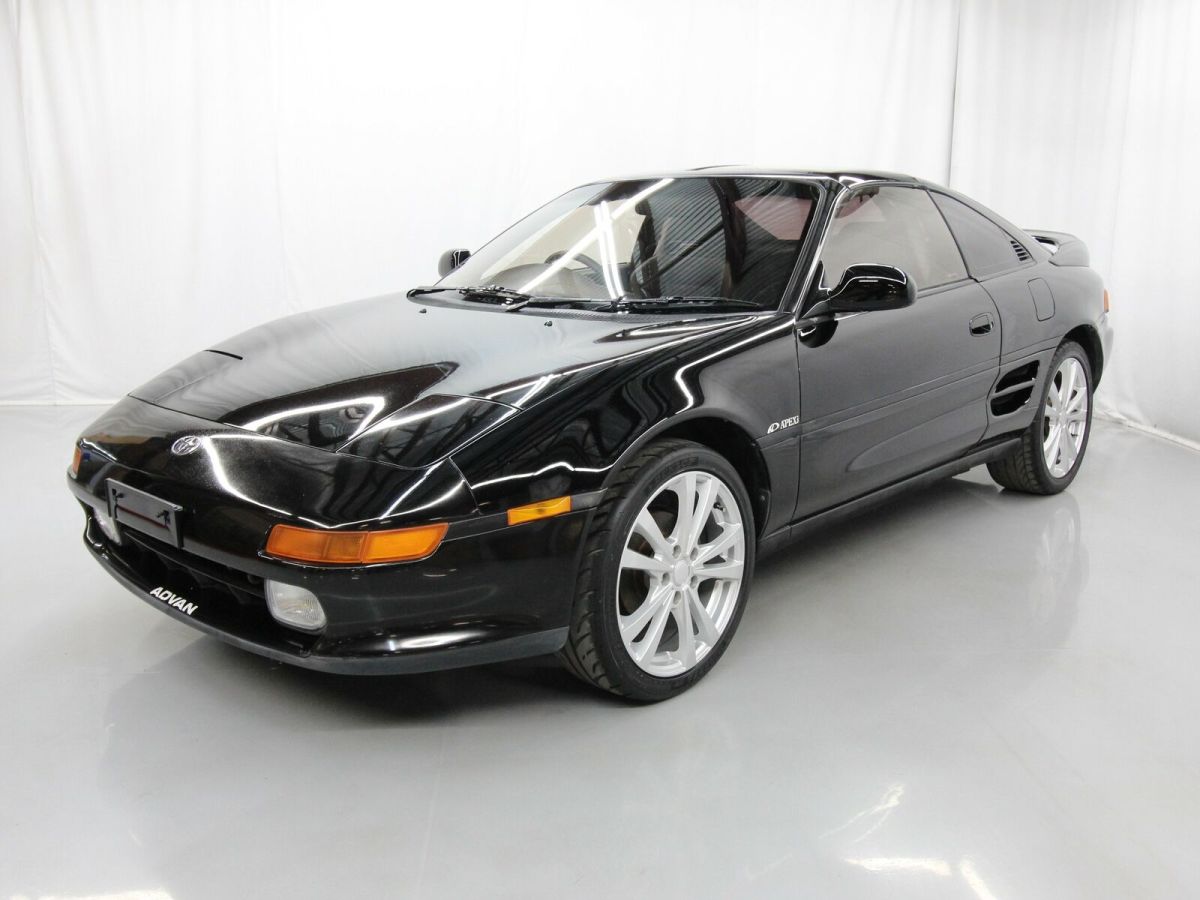 1991 Black Toyota MR2 Coupe