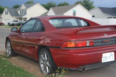 1991 Red Toyota MR2 Coupe
