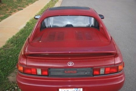 1991 Red Toyota MR2 Coupe