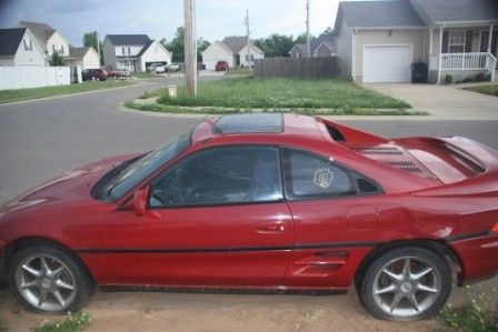 1991 Red Toyota MR2 Coupe