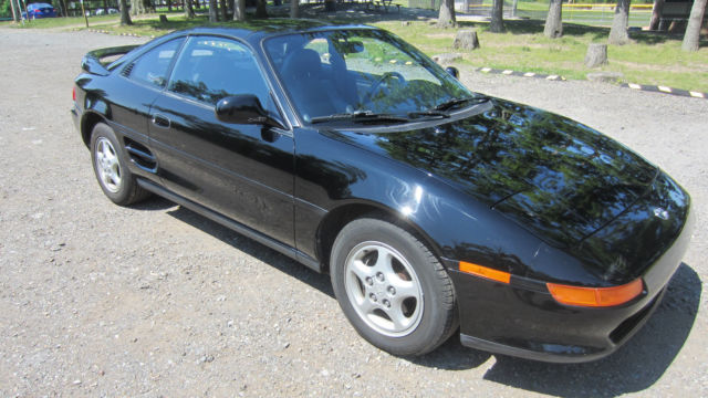 1991 Black Toyota MR2 Coupe