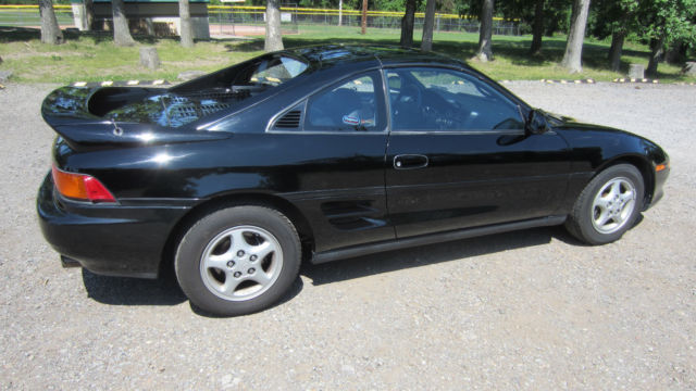 1991 Black Toyota MR2 Coupe