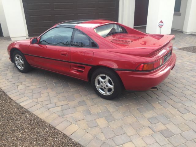 1991 Red Toyota MR2