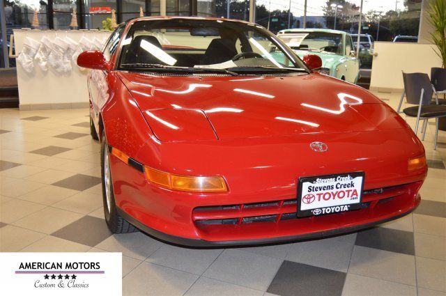 1991 Red Toyota MR2 --