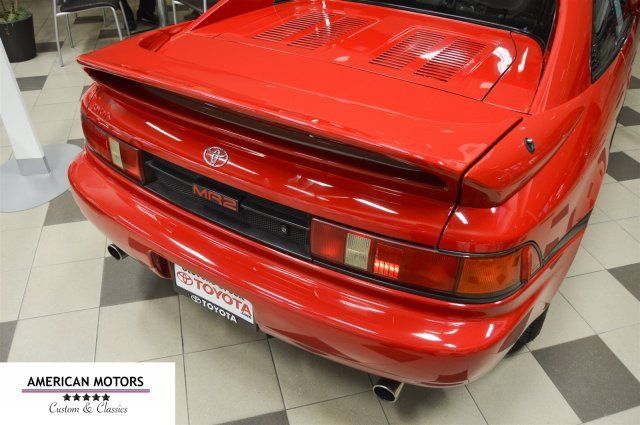 1991 Red Toyota MR2 --