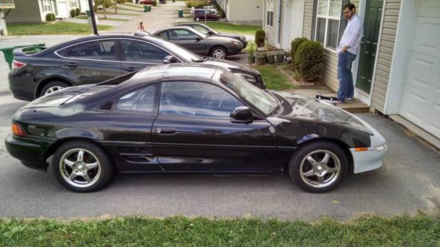 1991 Black Toyota MR2 Coupe