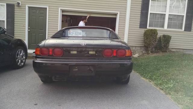 1991 Black Toyota MR2 Coupe