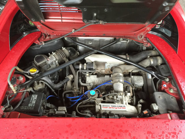 1991 Red Toyota MR2 Coupe