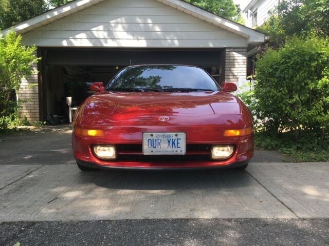 1991 Red Toyota MR2 Coupe