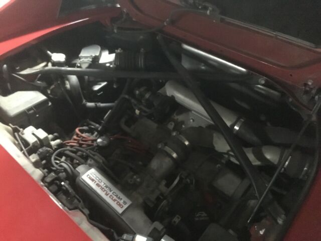 1991 Red Toyota MR2 Coupe