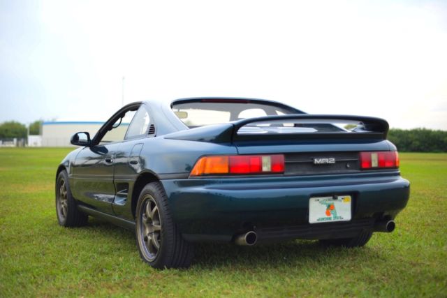 1991 Green Toyota MR2 Coupe