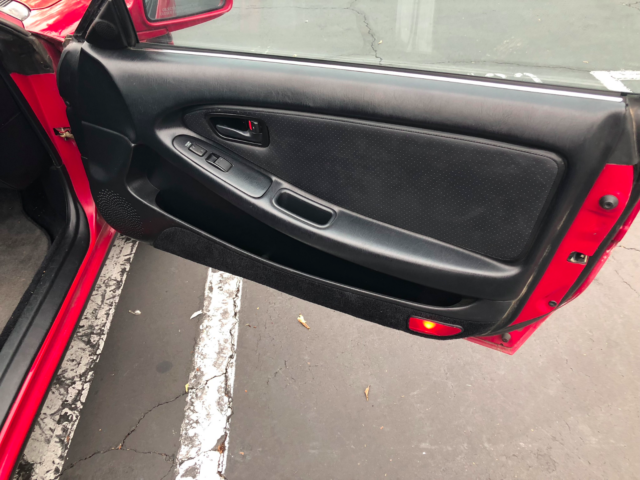 1991 Cremson Red Toyota MR2 2 Dr Coupe with T Top