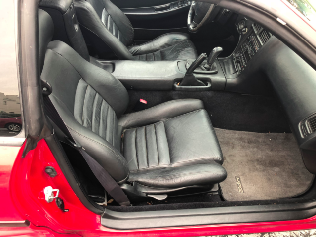 1991 Cremson Red Toyota MR2 2 Dr Coupe with T Top