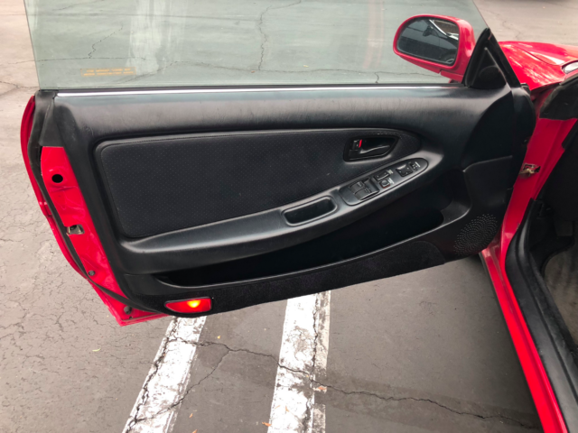 1991 Cremson Red Toyota MR2 2 Dr Coupe with T Top