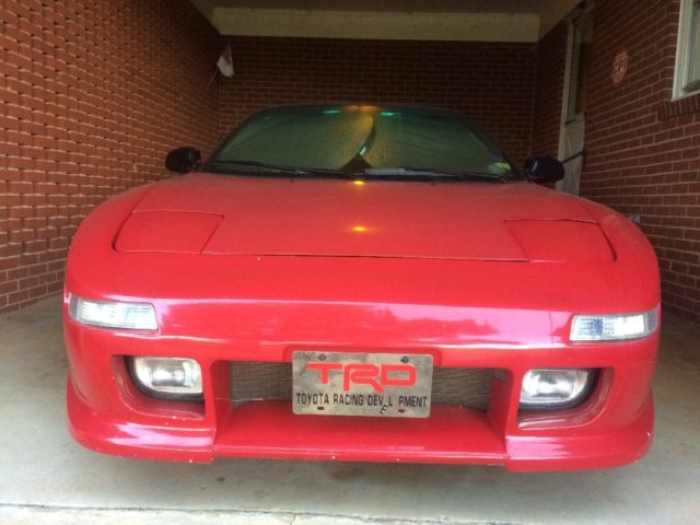 1991 Red Toyota MR2 Coupe