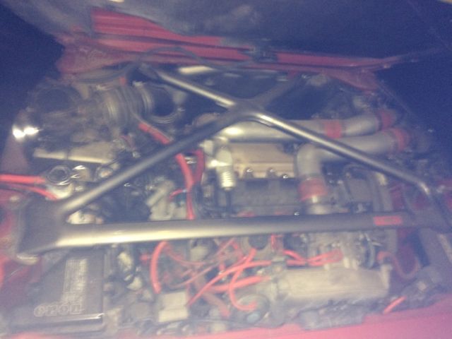 1991 Red Toyota MR2 Coupe