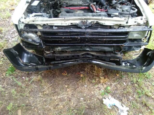 1991 White Toyota Tacoma Extended Cab Pickup