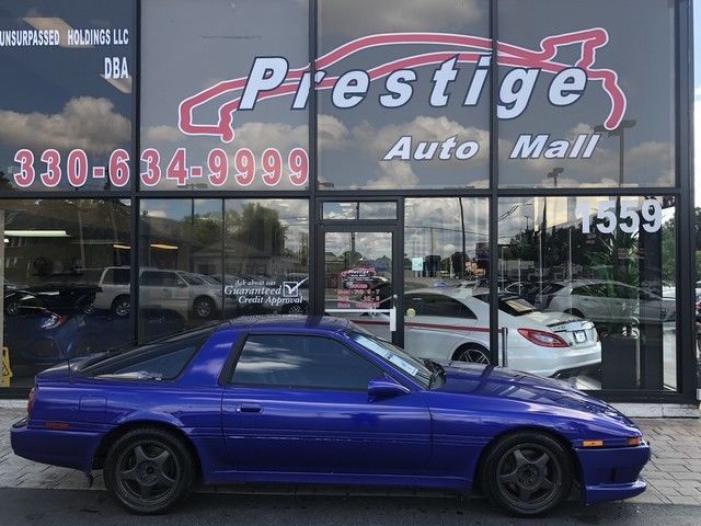 1991 Blue Toyota Supra