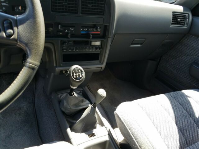 1991 Black Toyota Pickup Extended Cab Pickup