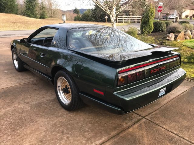 1991 Green Pontiac Firebird Coupe
