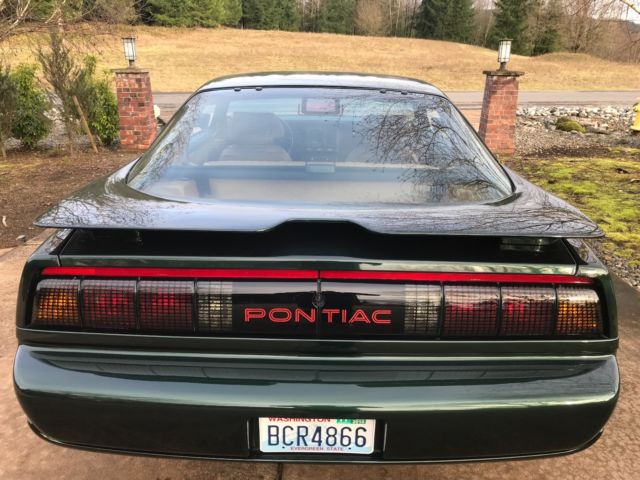 1991 Green Pontiac Firebird Coupe